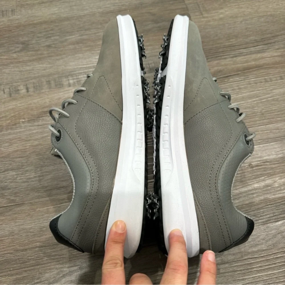 FootJoy Contour Series Grey Spike Athletic Golf Shoes Sneakers 54129